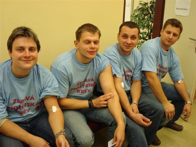 Darování krve 2008
